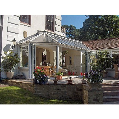 101 - Pitched Roof Conservatory With Visi Doors